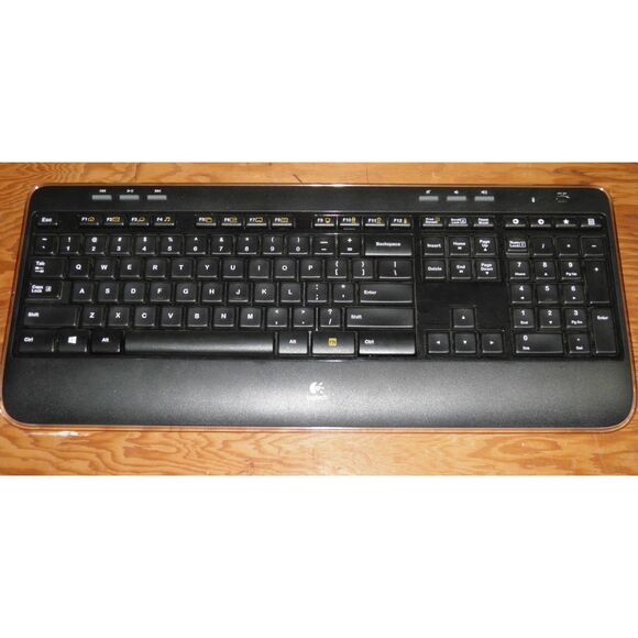 Logitech K520 Wireless Desktop Keyboard no dongle - Picture 1 of 6